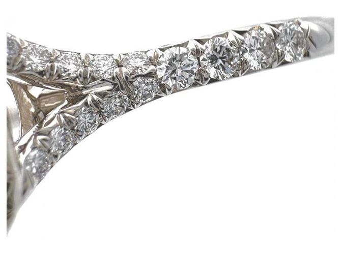 Tiffany & Co. Soleste Diamantring im Cushion-Schliff in Platin 950 - Ansicht 4