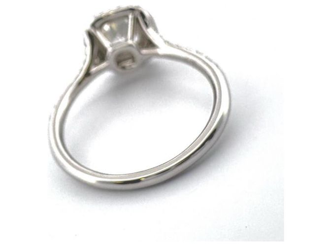 Tiffany & Co. Soleste Diamantring im Cushion-Schliff in Platin 950 - Ansicht 6