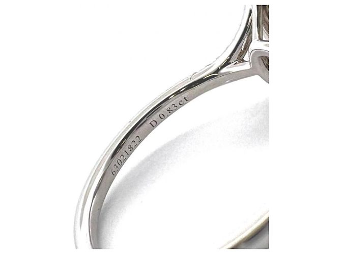 Tiffany & Co. Soleste Diamantring im Cushion-Schliff in Platin 950 - Ansicht 7