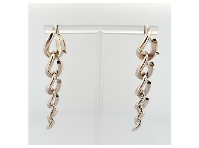 Tiffany & Co. Forge Drop Link Ohrringe Silber - Ansicht 2