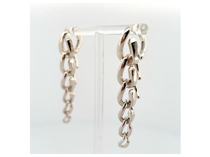 Tiffany & Co. Forge Drop Link Ohrringe Silber - Ansicht 3
