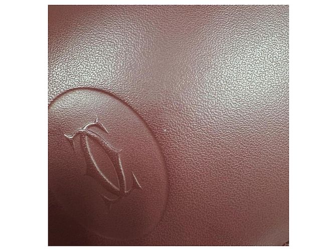 Cartera bi-fold Cartier Must en Bordeaux Burdeos - vista 10