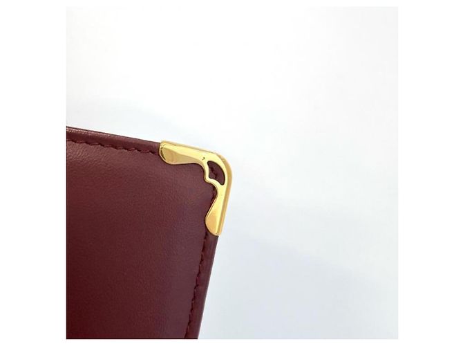Cartera bi-fold Cartier Must en Bordeaux Burdeos - vista 8