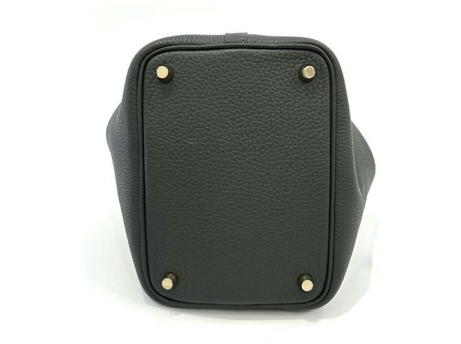 Hermès Hermes Picotin Lock PM Handtasche Grün - Ansicht 3