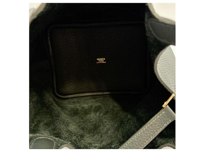 Hermès Hermes Picotin Lock PM Handtasche Grün - Ansicht 5