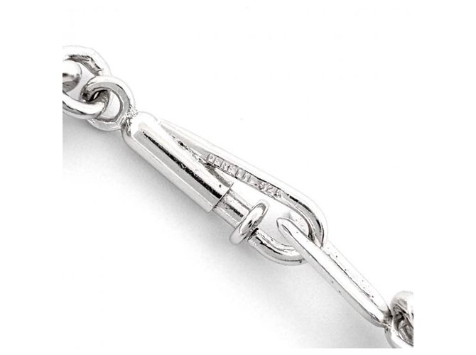 Bracciale charm in argento Elsa Peretti Bean Design di Tiffany & Co. - vista 5