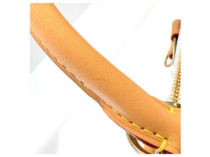 Borsa Louis Vuitton Monogram Origin Alma BB Marrone Blu - vista 7