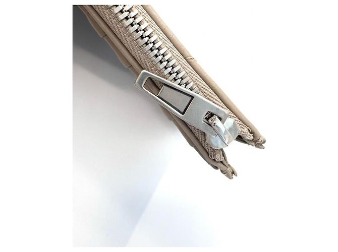 Tarjetero largo Crush de Balenciaga Beige - vista 10