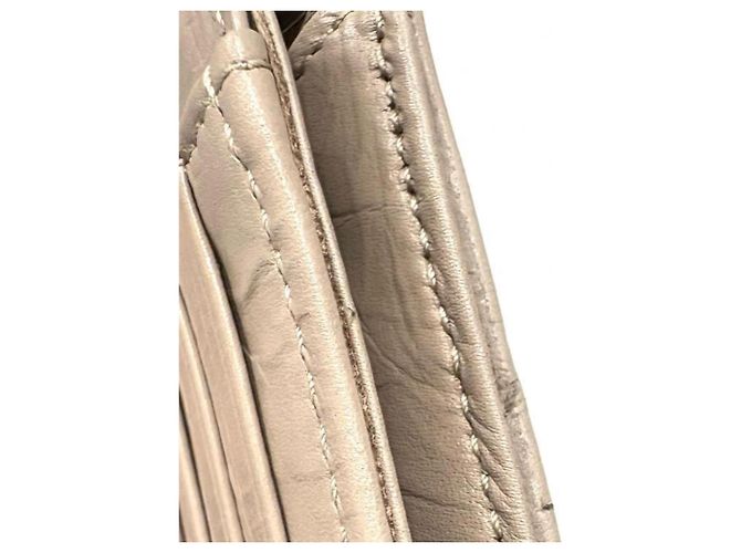 Tarjetero largo Crush de Balenciaga Beige - vista 8