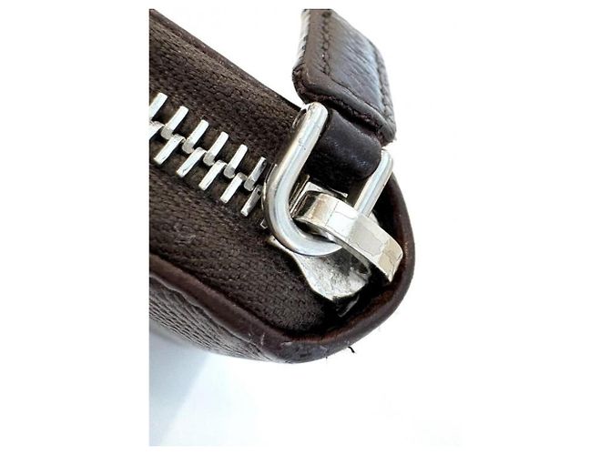 Prada Saffiano Leder Langgeldbörse Braun - Ansicht 9