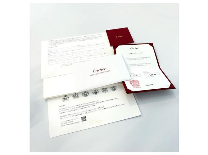 Anello Trinity Cushion Cartier Modello Classico - vista 6