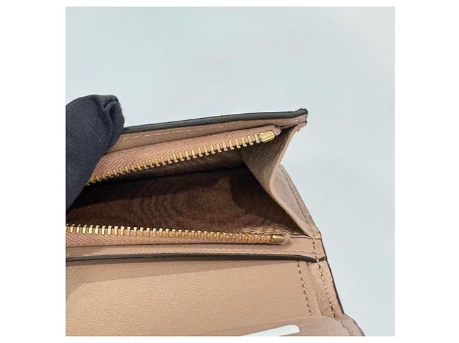 Cartera Compacta Valentino V-logo Signature Beige - vista 7