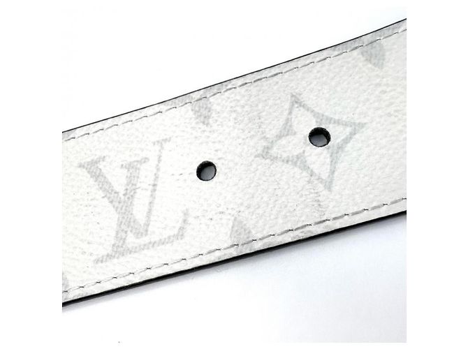 Louis Vuitton M0003 Gürtel Reverso 40MM Weiß Marineblau - Ansicht 8