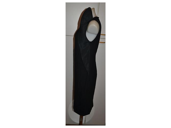 Abito midi in cotone elasticizzato RED Valentino nero - vista 2