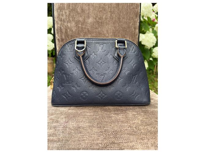 Set Louis Vuitton Alma BB e Portafoglio Marguerite Monogram Edizione Limitata - Blu Navy - vista 2
