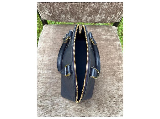 Set Louis Vuitton Alma BB e Portafoglio Marguerite Monogram Edizione Limitata - Blu Navy - vista 5