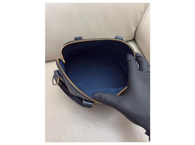 Set Louis Vuitton Alma BB e Portafoglio Marguerite Monogram Edizione Limitata - Blu Navy - vista 7