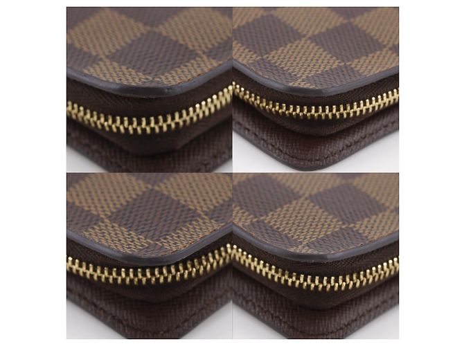 Louis Vuitton Zippy Organizer Damier Marrom - vista 3