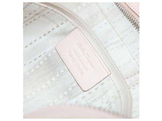 Salvatore Ferragamo Gancini in pelle Small Rosa - vista 6