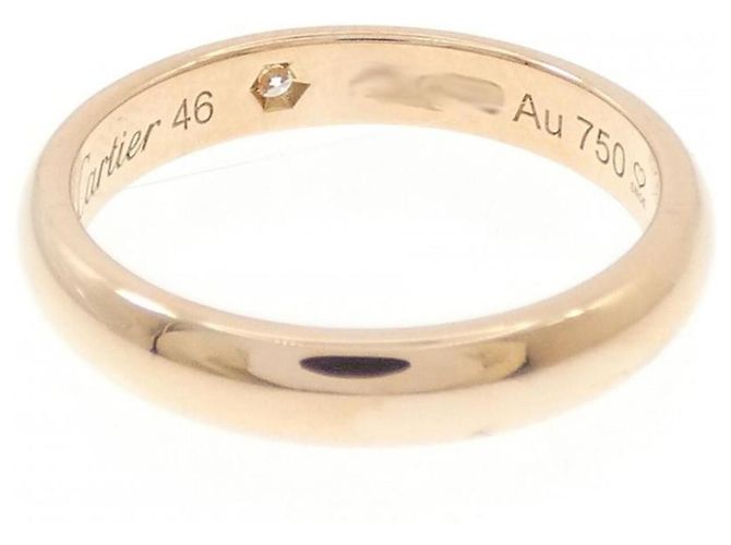 Cartier 18K Roségold Ring mit Diamant - Ansicht 3