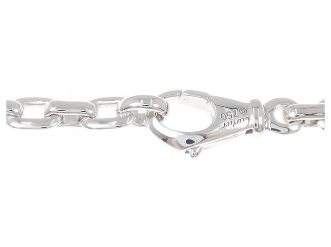 Bracciale rigido in oro bianco 18K Cartier - vista 3