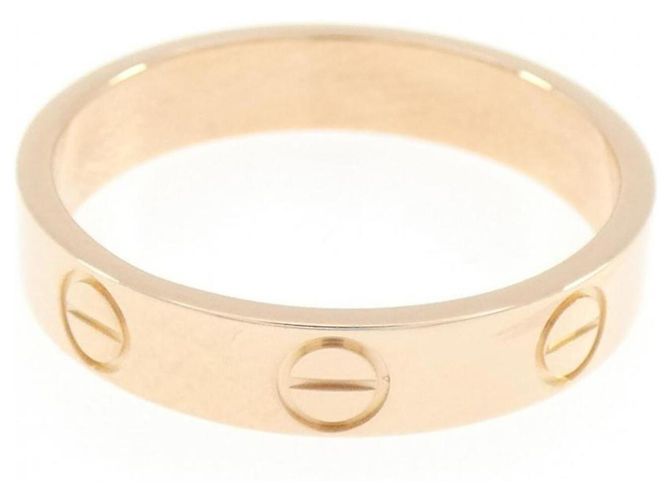 Anello Mini Love di Cartier in oro rosa 18K - vista 2