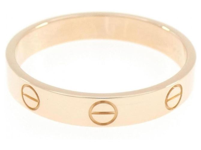 Anello Mini Love di Cartier in oro rosa 18K - vista 2