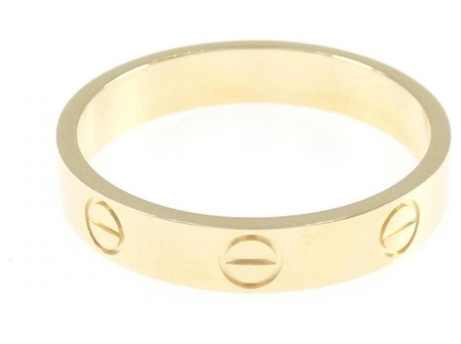 Anello Mini Love di Cartier in oro giallo 18K - vista 2