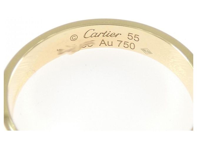 Anello Mini Love di Cartier in oro giallo 18K - vista 3