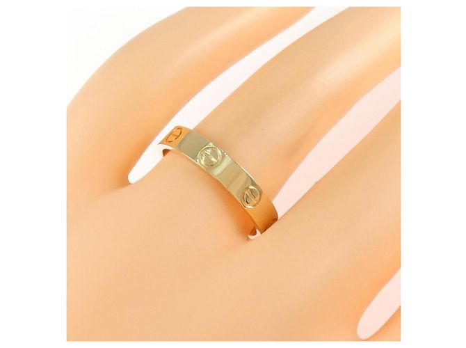 Anello Mini Love di Cartier in oro giallo 18K - vista 4