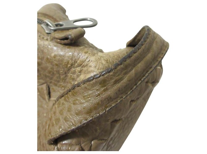 Clutch in pelle Toro Bottega Veneta Marrone - vista 11