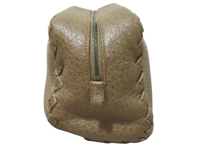 Clutch in pelle Toro Bottega Veneta Marrone - vista 6