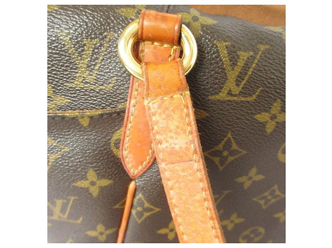Borsa Tote Louis Vuitton Monogram Totally PM Marrone Monogramma - vista 11