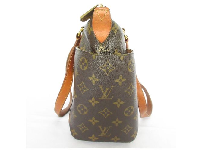 Borsa Tote Louis Vuitton Monogram Totally PM Marrone Monogramma - vista 3
