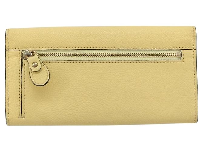 Chloé Chloe Marcie Continental Leather Yellow - view 3