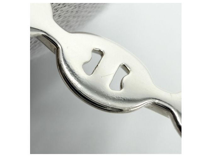 Hermès Pulsera rígida Hermes Chaine d'Ancre Enchainée Silver Plata - vista 5