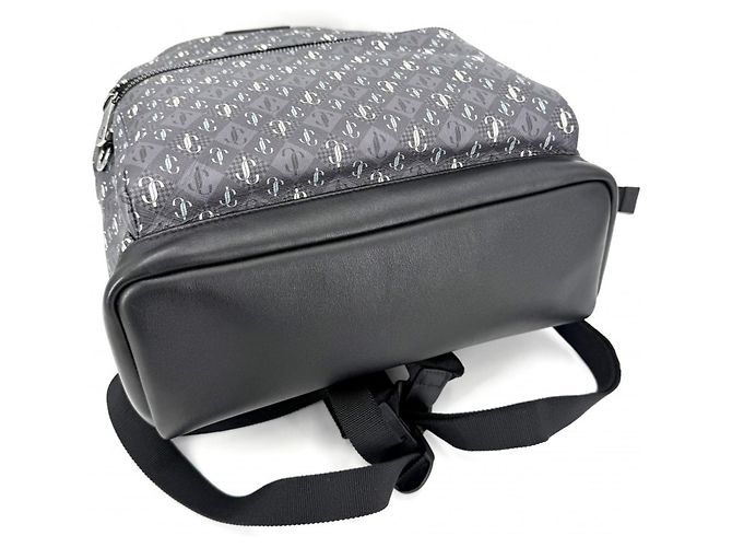 Jimmy Choo Rucksack aus grauem Leder Braun - Ansicht 3