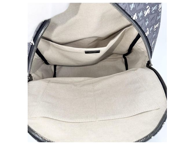 Jimmy Choo Rucksack aus grauem Leder Braun - Ansicht 4