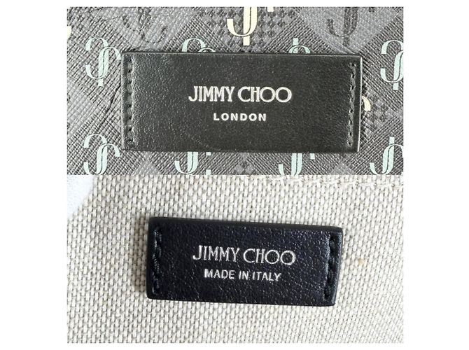 Jimmy Choo Rucksack aus grauem Leder Braun - Ansicht 5