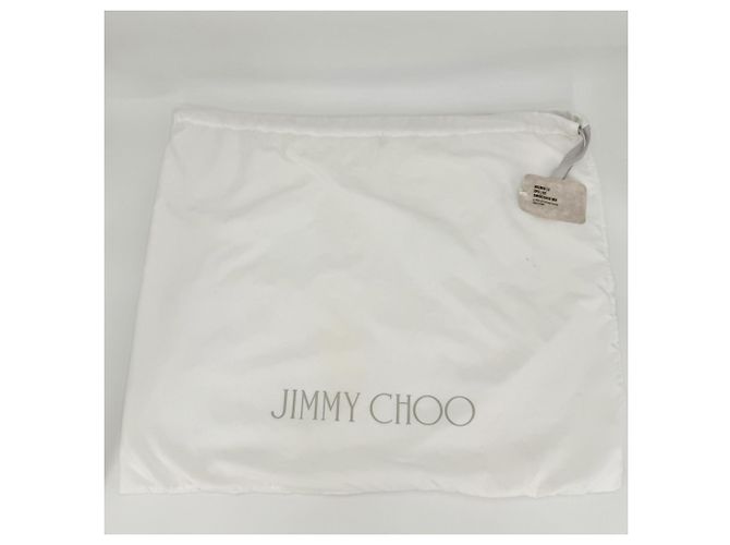 Jimmy Choo Rucksack aus grauem Leder Braun - Ansicht 9