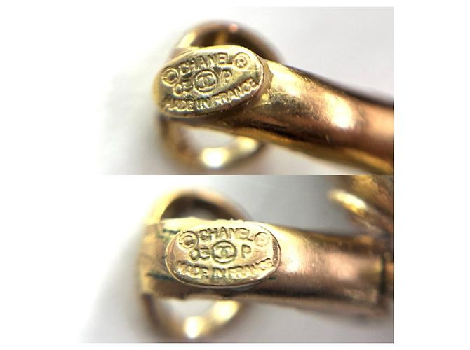 Orecchini a clip Chanel Gold con strass D'oro - vista 5