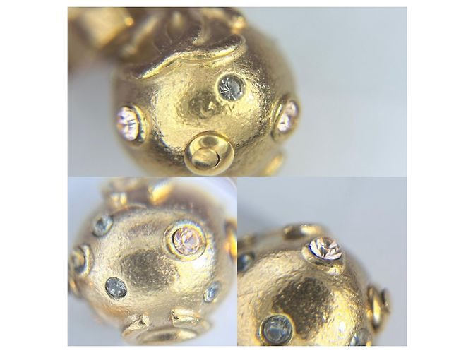 Orecchini a clip Chanel Gold con strass D'oro - vista 6