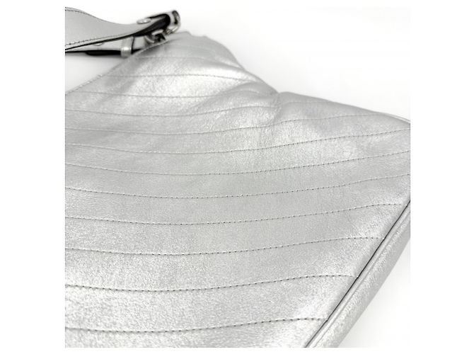 Borsa Tote Blondie Small da donna Gucci Argento Metallico - vista 11