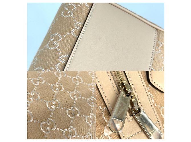 Borsa Mini Boston GG da donna Gucci Bianco Beige - vista 6