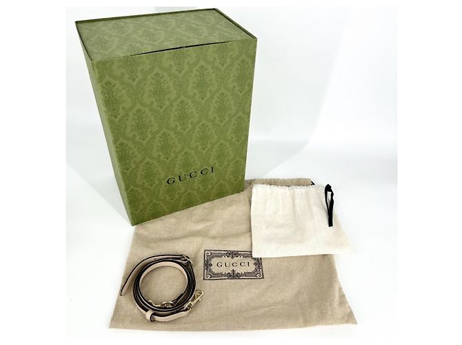 Borsa Mini Boston GG da donna Gucci Bianco Beige - vista 8