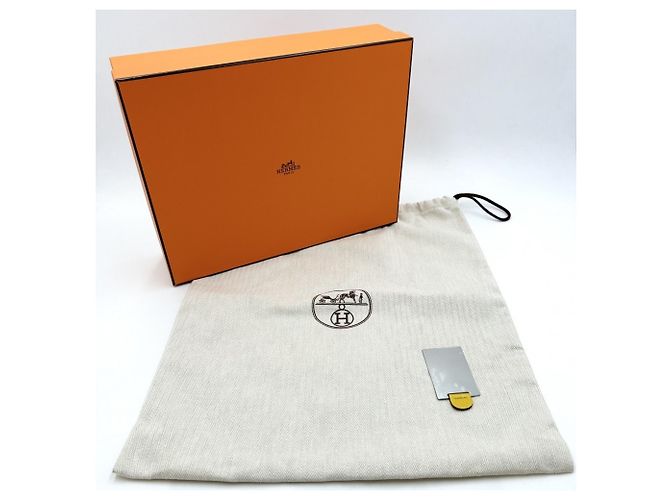 Hermès Bolsa de ombro Hermes Constance 3 Mini Amarelo - vista 7
