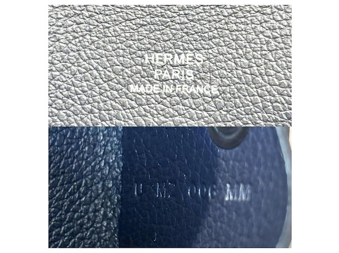 Hermès Monedero Hermes Calvi Azul marino - vista 5