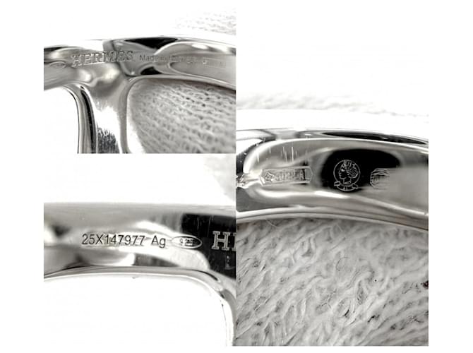 Ring Hermès Anello Osmo's PM di Hermes Argento - vista 4
