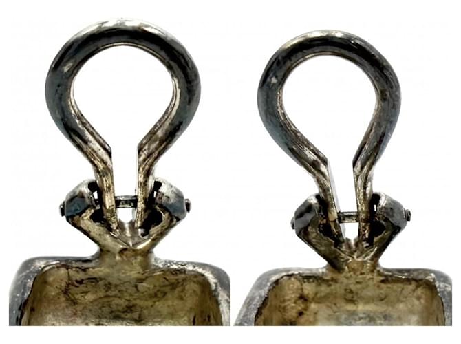 Orecchini a clip Chanel Silver 925 Argento - vista 3