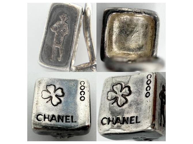 Orecchini a clip Chanel Silver 925 Argento - vista 5